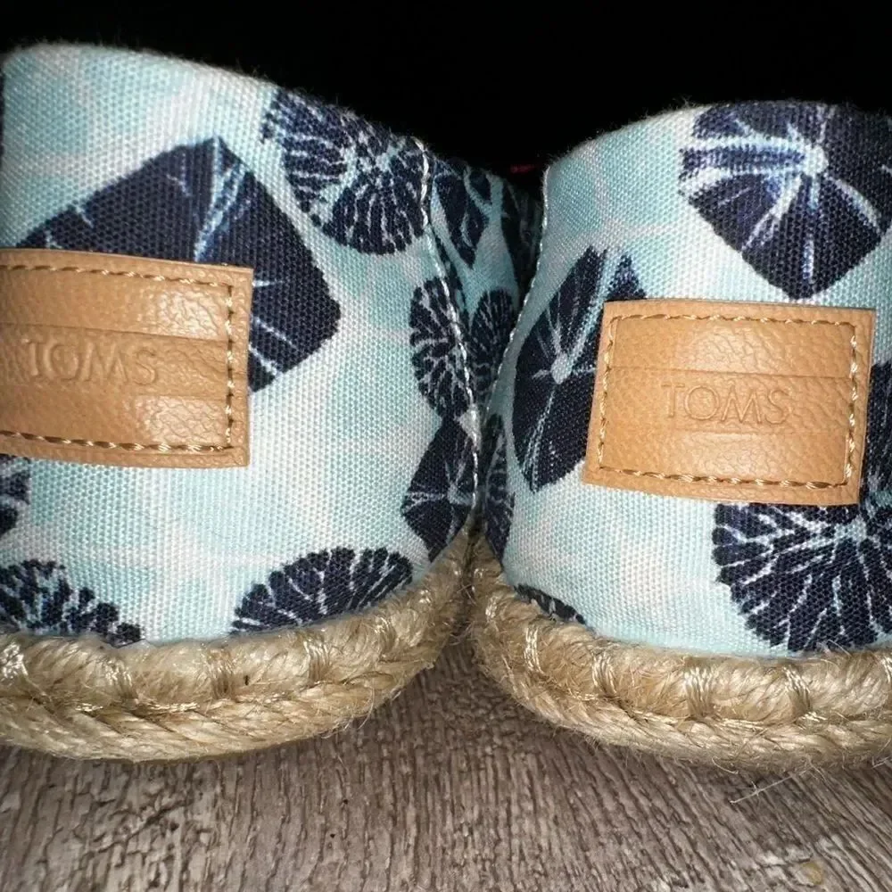 TOMS Alpargata Rope Slip-On sz 9 EUC no wear
